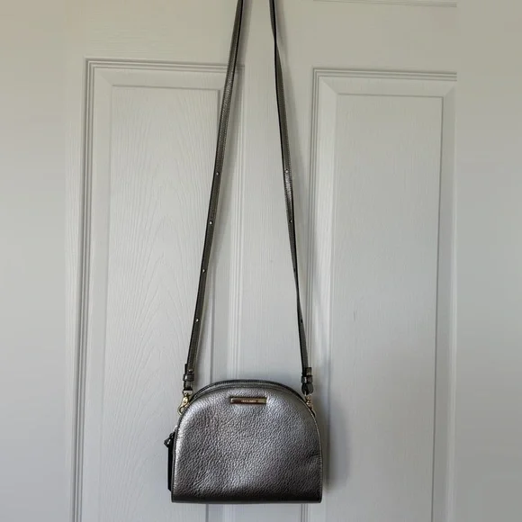 🆕 BRAHMIN Leah Anthracite Moonlit Crossbody Bag Genuine Leather - Picture 13 of 16
